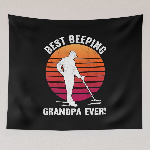Item preview, Mens Best Beeping Grandpa Ever Detectorist Metal Detecting designed and sold by haselshirt.