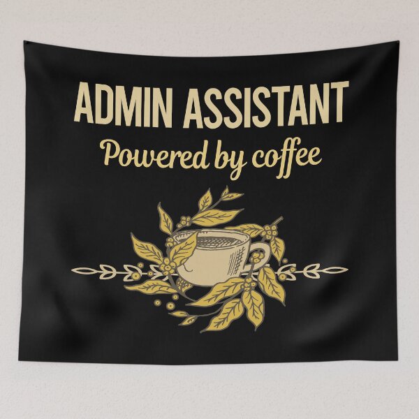 Item preview, Powered By Coffee Admin Assistant designed and sold by toniabrendaom.