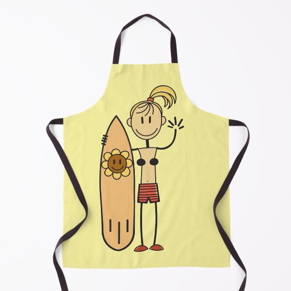 Item preview, Cute Girl Surfing designed and sold by SpecAli.