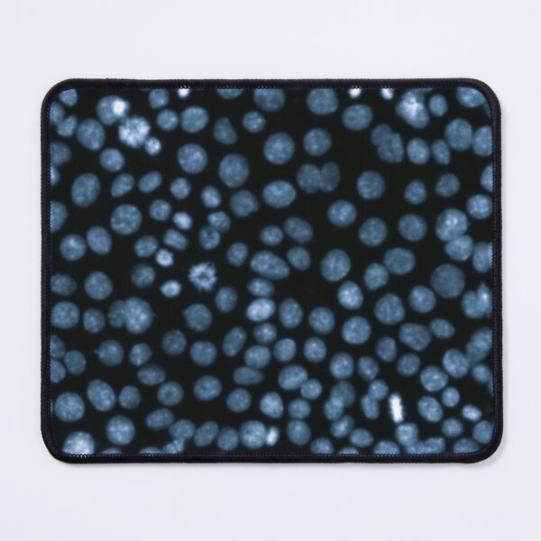 Item preview, Cool blue nuclei in epithelial cells. Nature inspired polka-dots! designed and sold by ArtByScience.