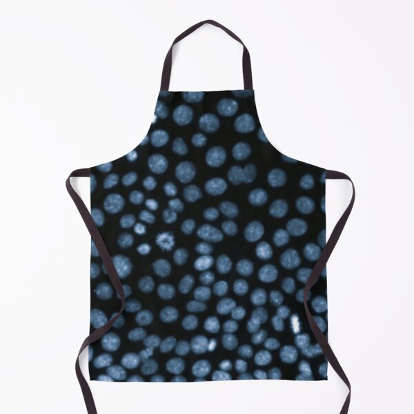 Item preview, Cool blue nuclei in epithelial cells. Nature inspired polka-dots! designed and sold by ArtByScience.