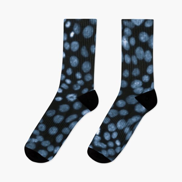 Item preview, Cool blue nuclei in epithelial cells. Nature inspired polka-dots! designed and sold by ArtByScience.