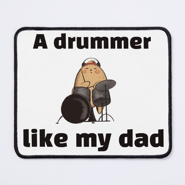 Item preview, A drummer like my dad designed and sold by AdrianShirt.