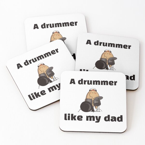 Item preview, A drummer like my dad designed and sold by AdrianShirt.