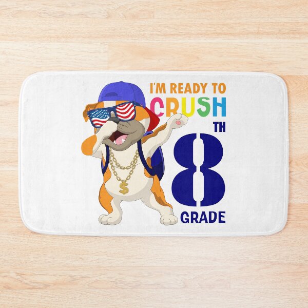 Item preview,    I'm Ready To Crush 8 th Grade  Funny Dabbing Pug Dog Dab  Back To School designed and sold by ANO  RIC.