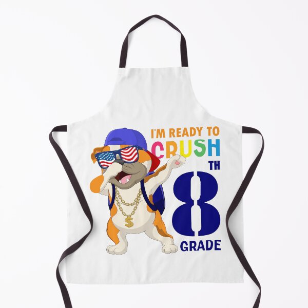 Item preview, I'm Ready To Crush 8 th Grade Funny Dabbing Pug Dog Dab Back To School designed and sold by ANO RIC.