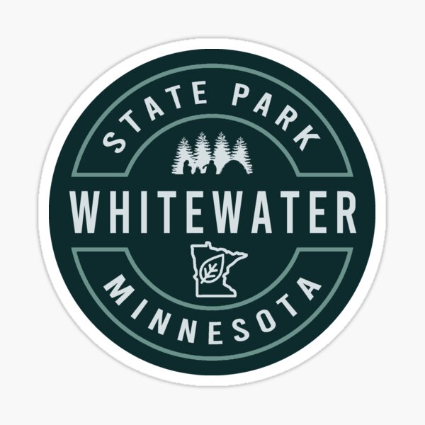 Item preview, Whitewater State Park MN Adventure Logo designed and sold by VanyaKar.