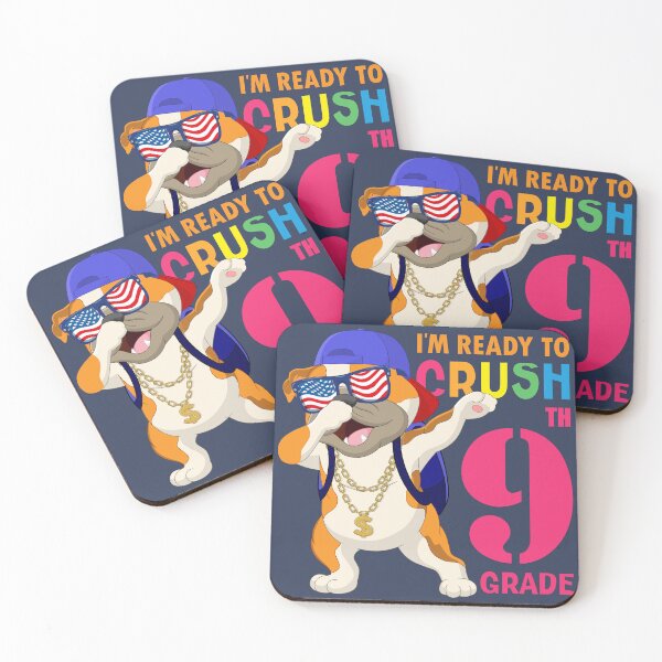Item preview,     I'm Ready To Crush 9 th Grade  Funny Dabbing Pug Dog Dab  Back To School designed and sold by ANO  RIC.