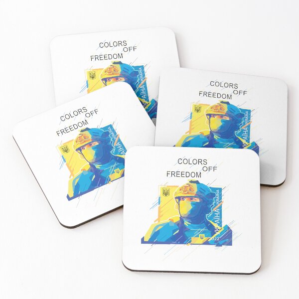 Item preview, Independence Day Postage Stamp Colors Of Freedom Ukraine designed and sold by Aide.