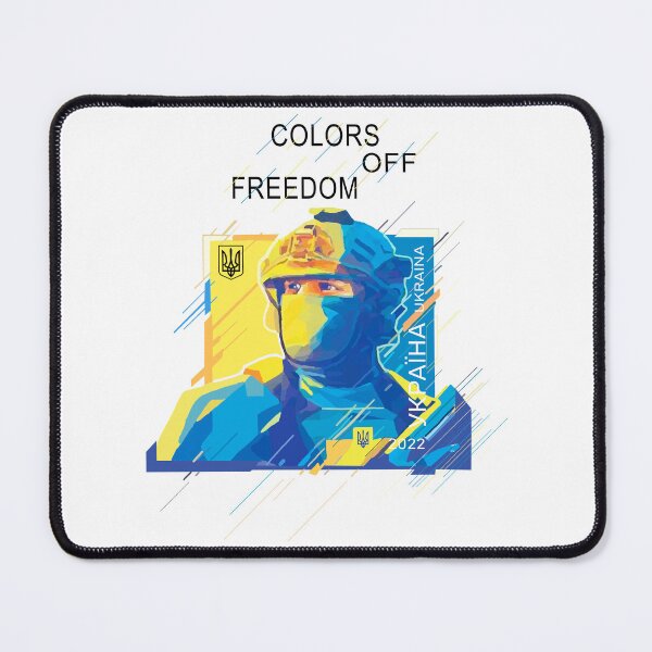 Item preview, Independence Day Postage Stamp Colors Of Freedom Ukraine designed and sold by Aide.