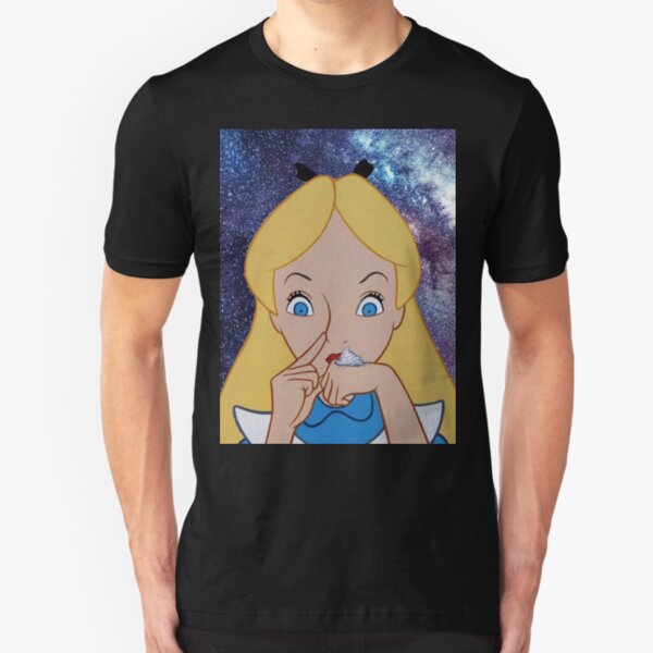Alice in Wonderland doing a Bump Slim Fit T-Shirt