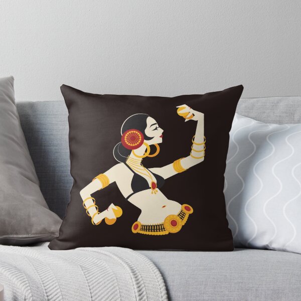 Item preview, Tribal fusion belly dancer holding cymbals in impressive expressive pose.  designed and sold by JeraRS.