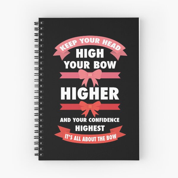 Item preview, KEEP YOUR HEAD HIGH YOUR BOW HIGHER designed and sold by antipatic.