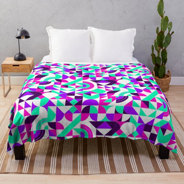 Item preview, geometric colorful patterns conceptual Art - Abstract Neo Geo graphic design designed and sold by Design Repo.