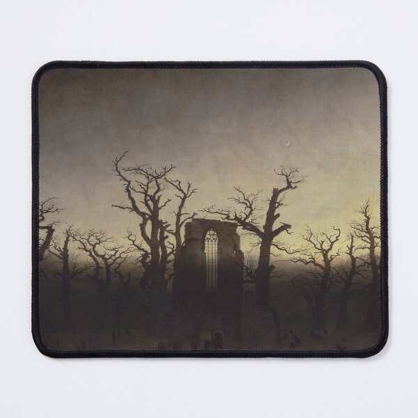 Item preview, The Abbey in the Oakwood by Caspar David Friedrich designed and sold by Vintage Wall Art.