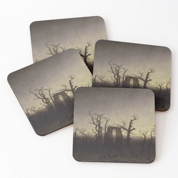 Item preview, The Abbey in the Oakwood by Caspar David Friedrich designed and sold by Vintage Wall Art.