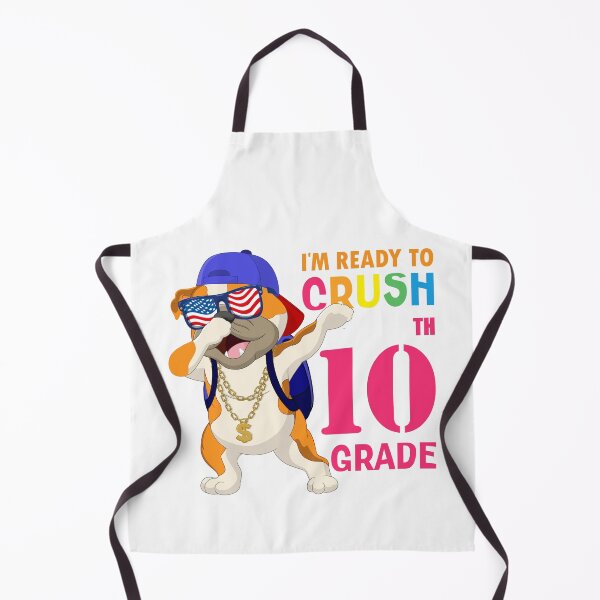 Item preview, I'm Ready To Crush 10 th Grade Funny Dabbing Pug Dog Dab Back To School designed and sold by ANO RIC.