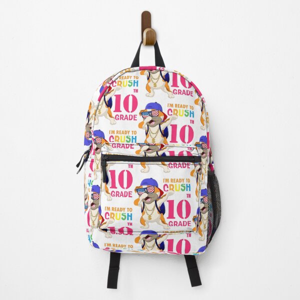 Item preview,      I'm Ready To Crush 10 th Grade  Funny Dabbing Pug Dog Dab  Back To School designed and sold by ANO  RIC.