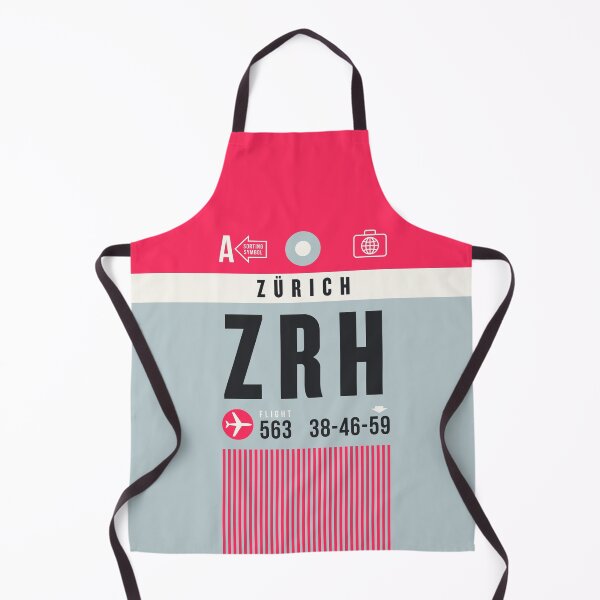 Item preview, Luggage Tag A - ZRH Zurich Switzerland designed and sold by VoodooCircus.