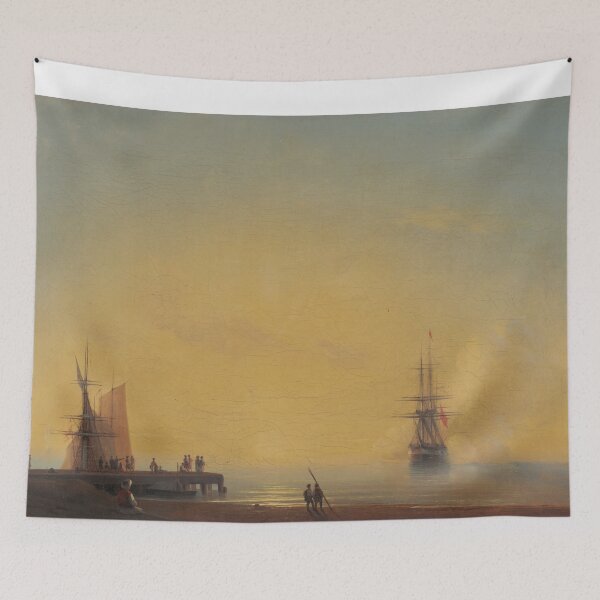 Item preview, In the roads Evening - Ivan Konstantinovich Aivazovsky  designed and sold by TeeARTHY.