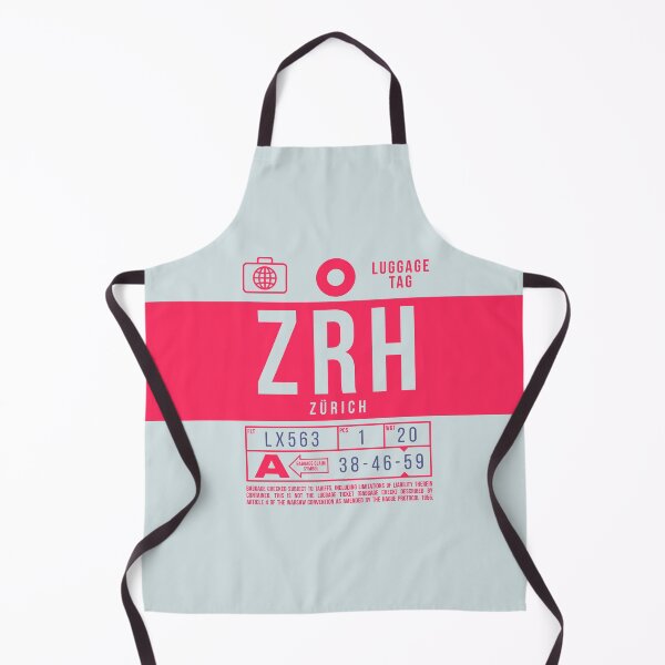 Item preview, Luggage Tag B - ZRH Zurich Switzerland designed and sold by VoodooCircus.