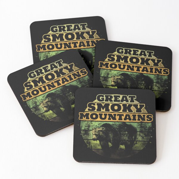 Item preview, Great Smoky Mountains - US National Parks - Vintage Logo designed and sold by Area31Studios.