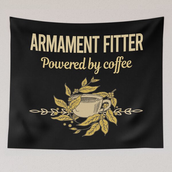 Item preview, Powered By Coffee Armament Fitter designed and sold by toniabrendaom.