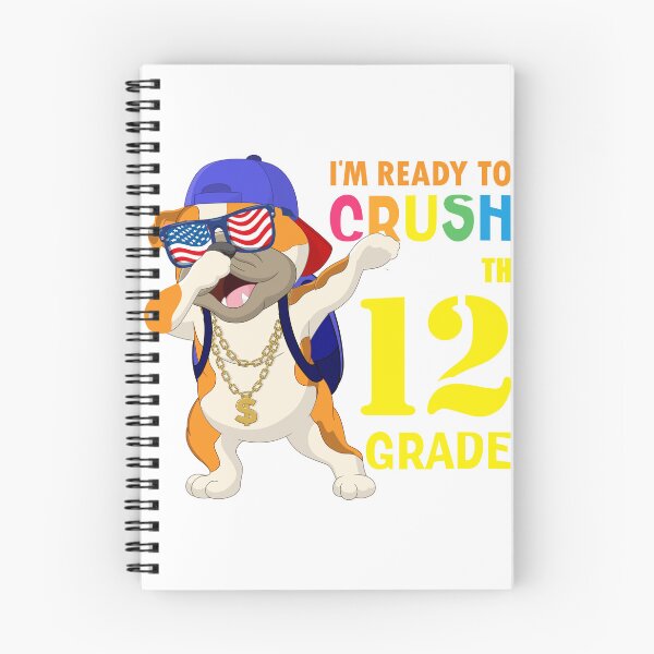 Item preview,       I'm Ready To Crush 12 th Grade  Funny Dabbing Pug Dog Dab  Back To School designed and sold by ANO  RIC.