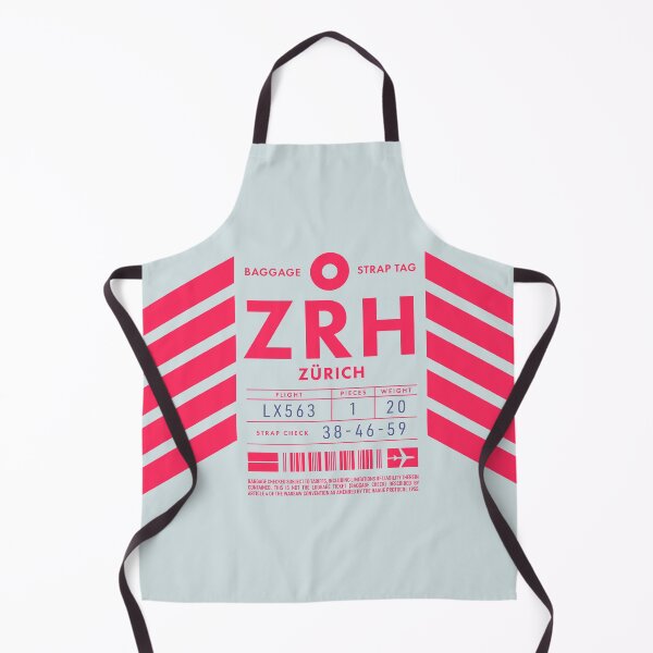 Item preview, Luggage Tag D - ZRH Zurich Switzerland designed and sold by VoodooCircus.