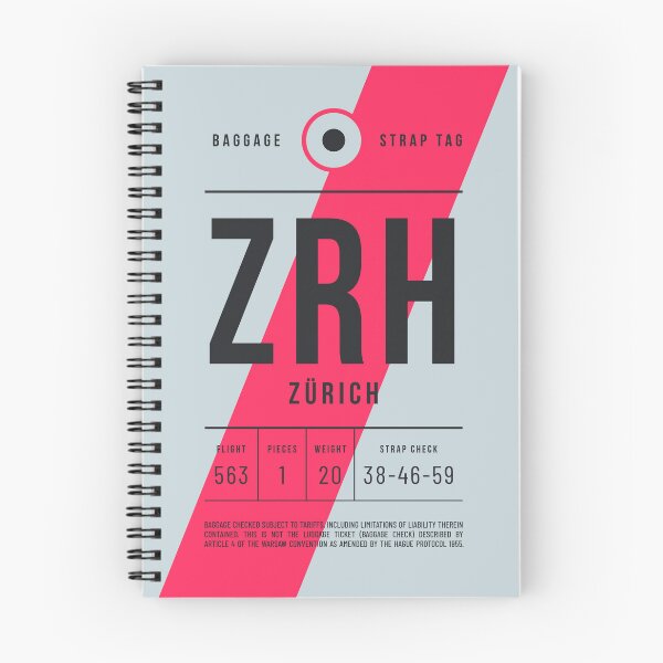 Item preview, Luggage Tag E - ZRH Zurich Switzerland designed and sold by VoodooCircus.