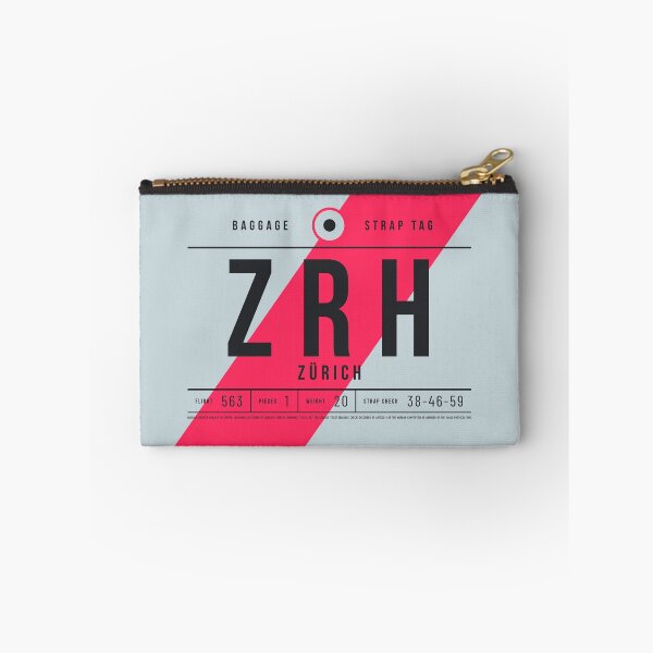 Item preview, Luggage Tag E - ZRH Zurich Switzerland designed and sold by VoodooCircus.