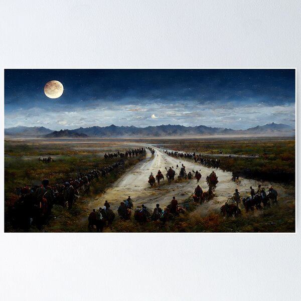 Item preview, Mongols in the Gobi designed and sold by ART-SHAK.