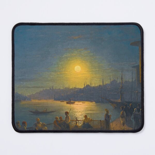 Item preview, Moonrise Over The Golden Horn - Ivan Konstantinovich Aivazovsky designed and sold by TeeARTHY.