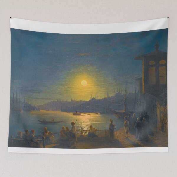 Item preview, Moonrise Over The Golden Horn - Ivan Konstantinovich Aivazovsky  designed and sold by TeeARTHY.