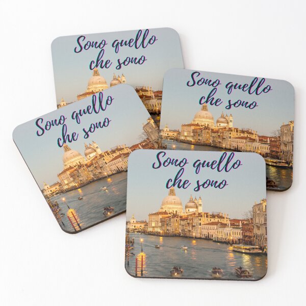 Item preview, I am what I am - popular Italian quotes theme gifts  designed and sold by RebelliousRosee.