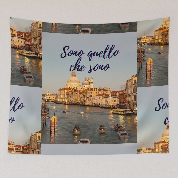 Item preview, I am what I am - popular Italian quotes theme gifts  designed and sold by RebelliousRosee.