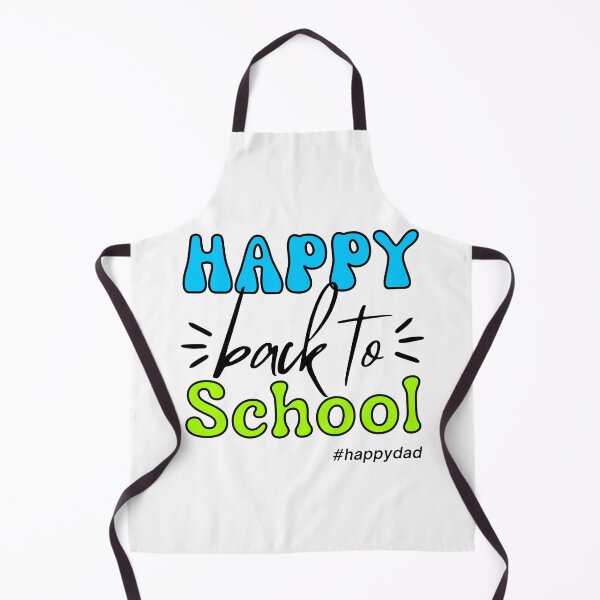 Item preview, Happy Back To School #happydad (black outline) designed and sold by DWDiva.