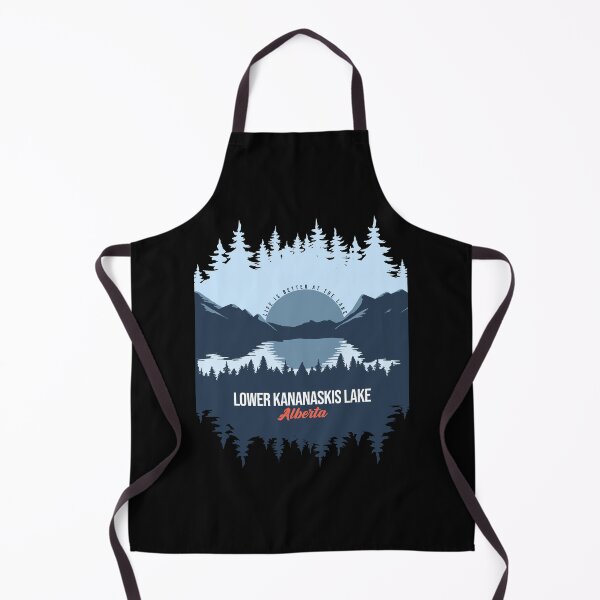 Item preview, Lower Kananaskis Lake Alberta Canada Lake With Mountain And Pine Tree designed and sold by Friday NightCo.