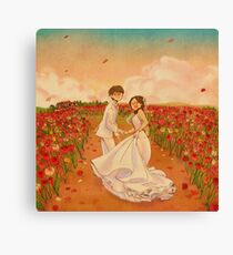 The flower way Canvas Print