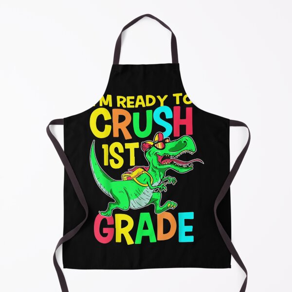 Item preview, I'm Ready To Crush 1st Grade Dinosaur Back To School designed and sold by scirarmav.