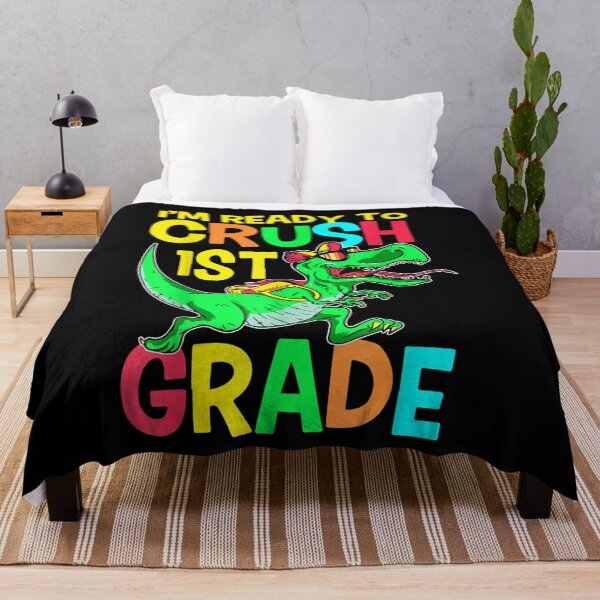 Item preview, I'm Ready To Crush 1st Grade Dinosaur Back To School  designed and sold by scirarmav.
