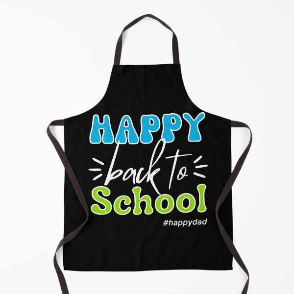 Item preview, Happy Back To School #happydad (White outline) designed and sold by DWDiva.