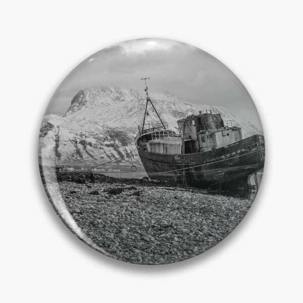 Item preview, Ben Nevis with the Corpach Shipwreck designed and sold by derekbeattie.