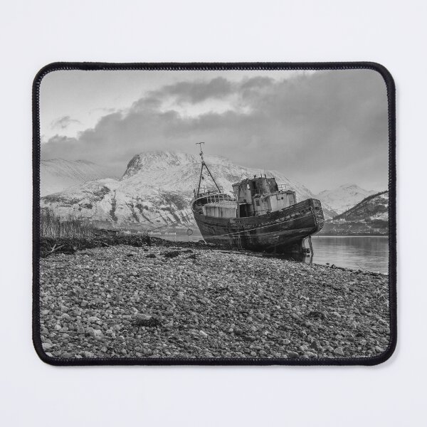 Item preview, Ben Nevis with the Corpach Shipwreck designed and sold by derekbeattie.