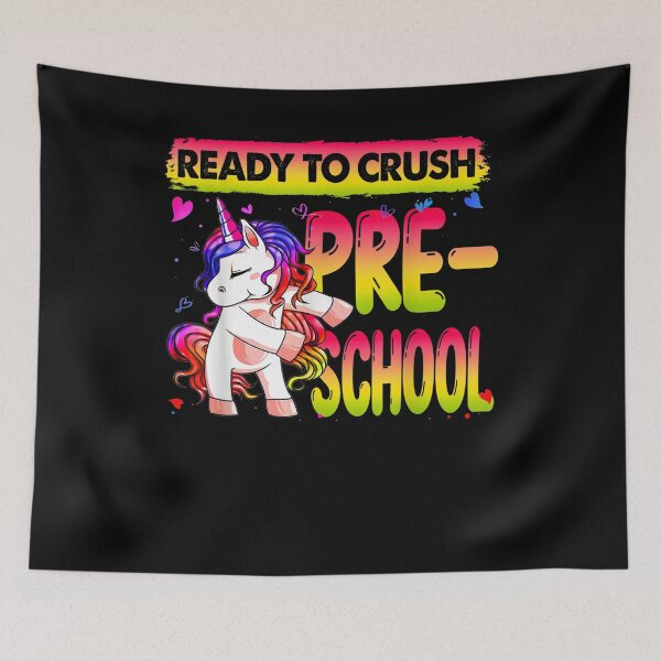 Item preview, Unicorn Ready To Crush Pre School First Day Back To School  designed and sold by scirarmav.