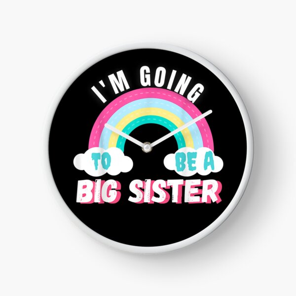 Item preview, I'm Going To Be A Big Sister 2022 Rainbow Kids Gift  designed and sold by scirarmav.
