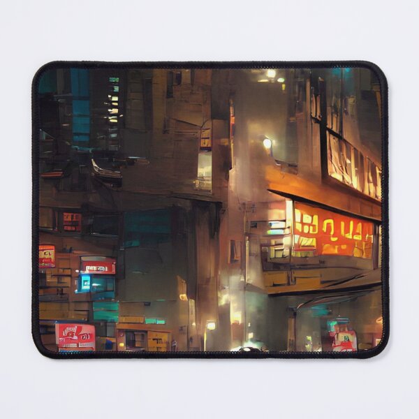 Item preview, Lit Street At Night designed and sold by TatBreeze.