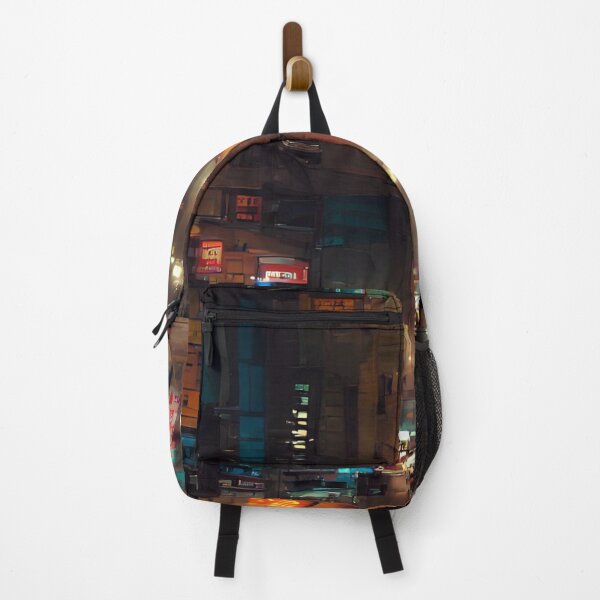 Item preview, Lit Street At Night designed and sold by TatBreeze.