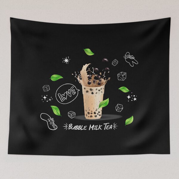 Item preview, Homemade Milk Bubble Tea with Tapioca. designed and sold by HakanKACAR2014.