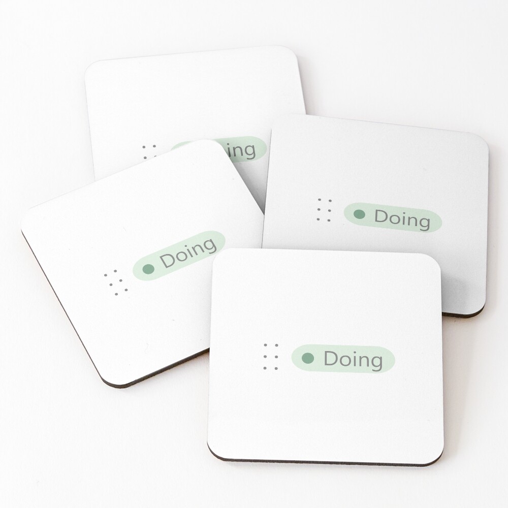 Item preview, Coasters (Set of 4) designed and sold by SquareTech.